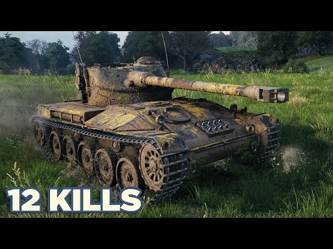 AMX 13 75 • 12 Kills in One Battle • World of Tanks