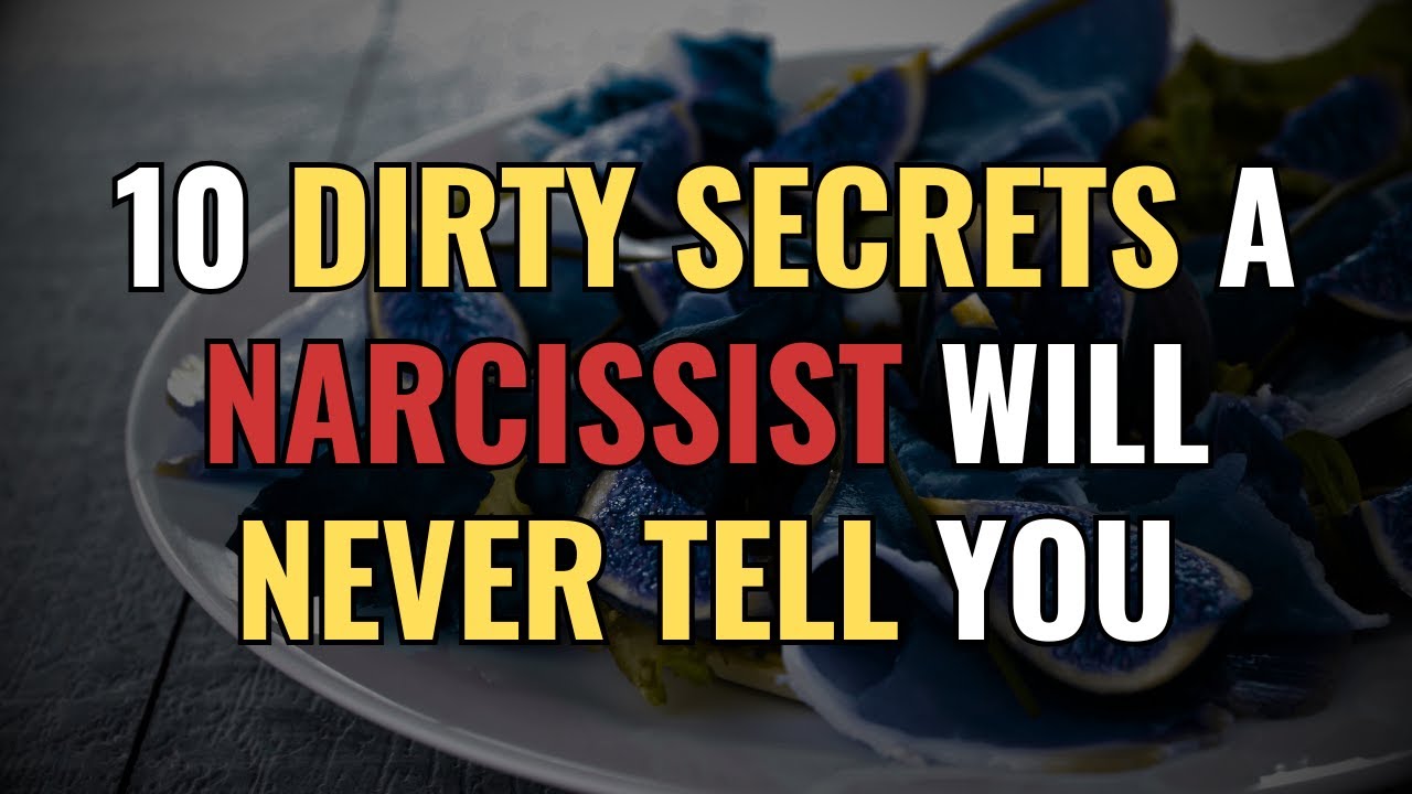 10 DIRTY SECRETS A NARCISSIST WILL NEVER TELL YOU | NPD | Narcissism | BehindTheScience