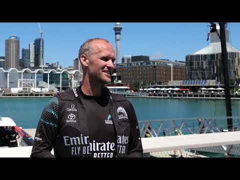 Cup Spy: Interview - Josh Junior - Emirates Team NZ - AC40 - Day 63 - Barcelona - February 5, 2024