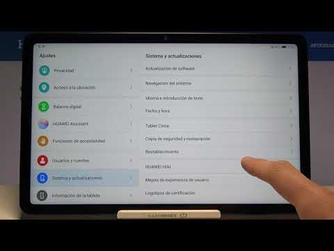Cómo restablecer configuración de red en Huawei MatePad 10.4 - reiniciar ajustes de red