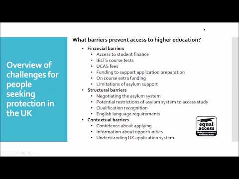STAR Equal Access - Developing and maintaining scholarships for refugees and asylum seekers 08/05/20