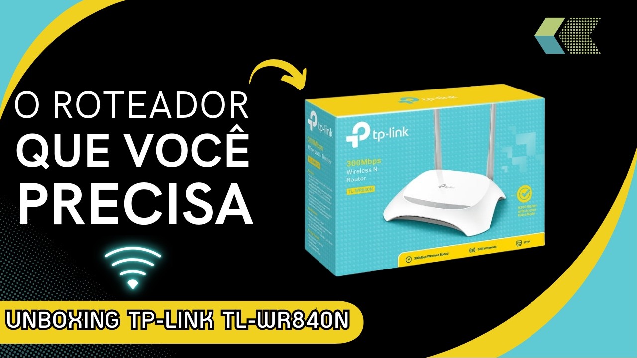 Miniatura da avaliação em vídeo de Roteador TP-Link N300 300Mbps Wireless Router