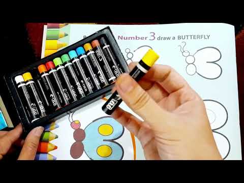 TiTi 12 Artists Oil Pastels for kids.# 55.