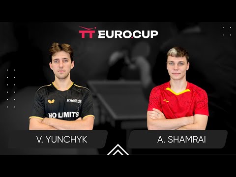 18:00 Valentyn Yunchyk - Andrii Shamrai 01.10.2024 TT Euro.Cup Ukraine Elite. TABLE 3