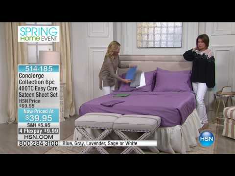 HSN | Concierge Collection Bedding 05.08.2017 - 02 PM