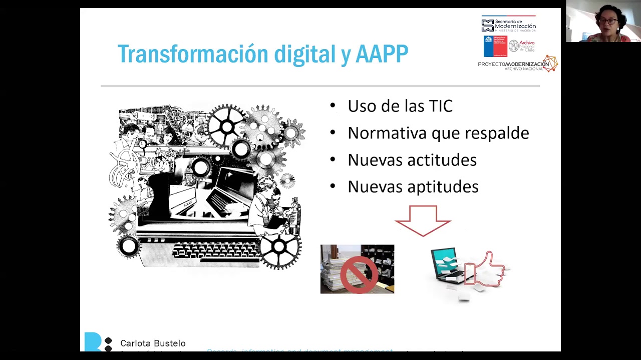 Transformación digital y gestión documental electrónica