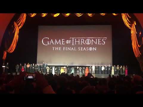 The Cast of Game of Thrones Premiere NYC 4/4/2019