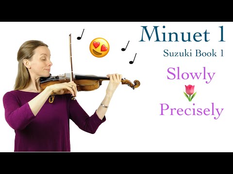Minuet 1 - playing it the way your teacher showed you!