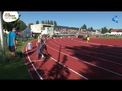 EYOF 2023 Maribor - U18M 400hs Final (ITA: Paolo Bolognesi)