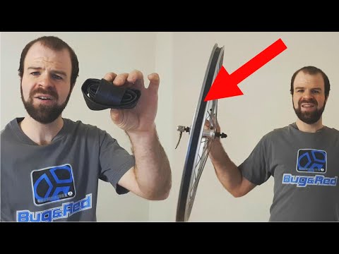 Making Rim Tape for a Bike Wheel using an old Inner Tube