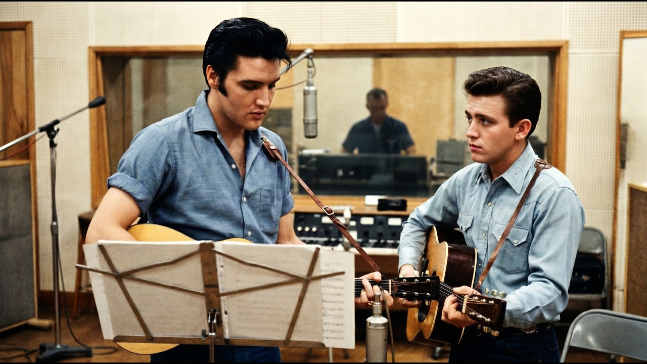 Elvis Presley Was in the Waiting Room When the Session Guitarist Canceld—Wht He Dd LEFT All in TEARS