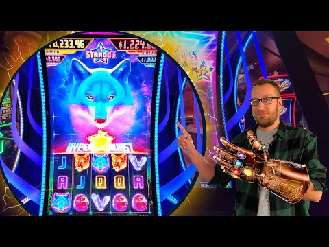 I Found the New HYPERBURST Slot Machines in Las Vegas!!
