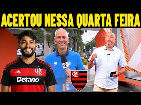 GLOBO ESPORTE FLAMENGO (28/01/2026) NEGÓCIO FECHADO!! LUCAS PAQUETÁ É DO MENGÃO! QUARTA MOVIMENTADA