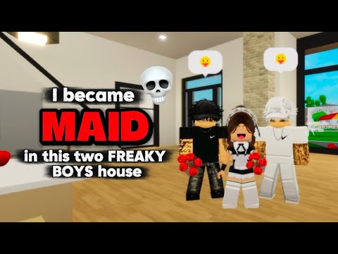 I BECAME MAID BUT IN A FREAKY HOUSE💀 | BROOKHAVEN RP | ROBLOX VIDEO