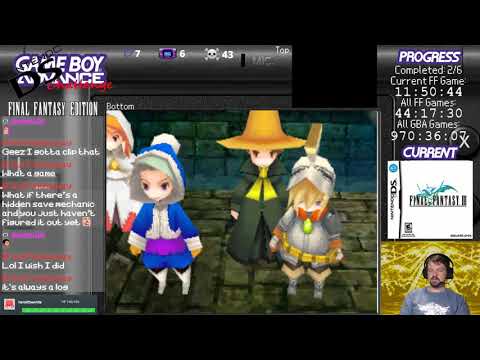 Final Fantasy III - Part 2 of 3 (Bonus DS Game #1) (Let's Play)