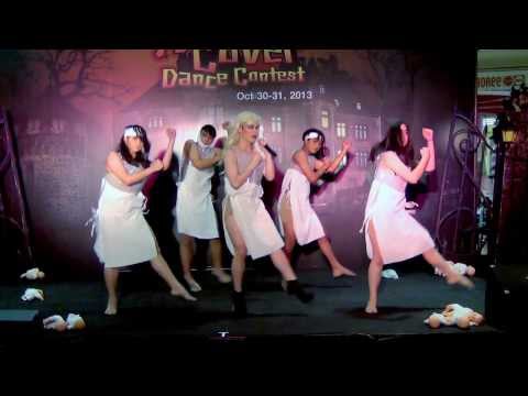 131030 Colors of Life cover Lady Gaga - Marry The Night @Teen Pointer Halloween Cover Dance 2013(Au)