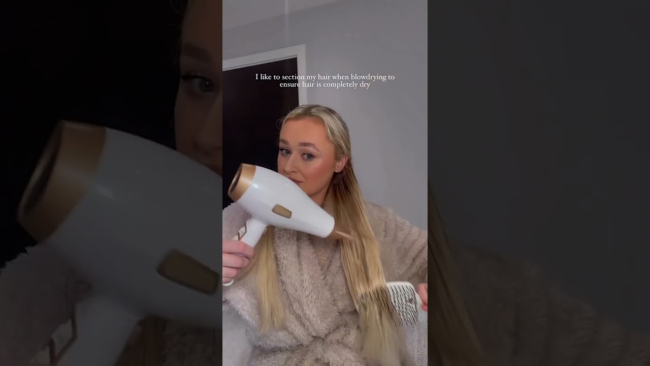 Watch video How to wash Nano ring hair extensions 💕🫧 Now How to wash Nano ring hair extensions 💕🫧 