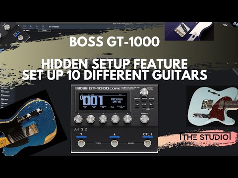 Boss GT-1000 - Have You Set Yours Up Properly?