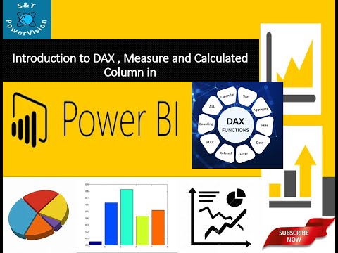 4.1 Introduction to DAX | Calculated Column | Measures | Power BI
