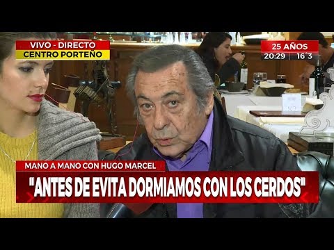Hugo Marcel: "No me contratan hace 11 años por culpa de Macri"