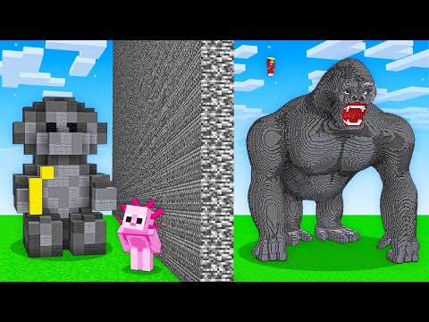 I Cheated With KING KONG In Minecraft Build Battle