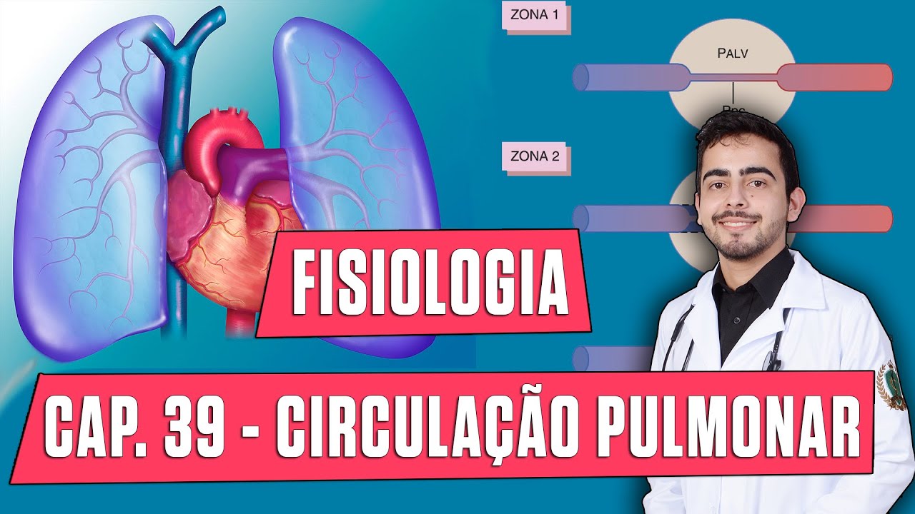Fisiologia - Circulação Pulmonar, Edema Pulmonar, Líquido Pleural (Capítulo 39) │ Guyton
