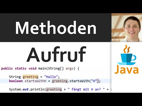 💻 JAVA | Methoden 03 - Aufruf