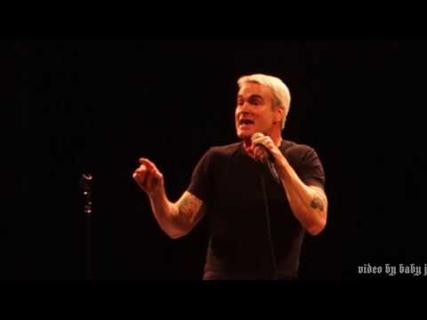 Henry Rollins on Errands w/RuPaul-Live @ War Memorial Theatre, San Francisco-Dec 29, 2016-Black Flag