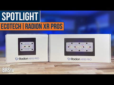 Go Blue or Go PRO? BRS Recommended Reef Tank LEDs! EcoTech Marine XR15 & XR30 Radion Pros