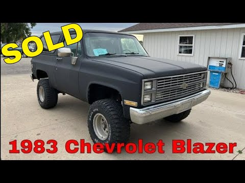 1983 Chevrolet Blazer (CC-1661793) for sale in Brookings, South Dakota