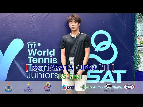 Thailand ITF Juniors B1 BS Final  - Ryo TABATA JPN 1 vs Cruz HEWITT AUS