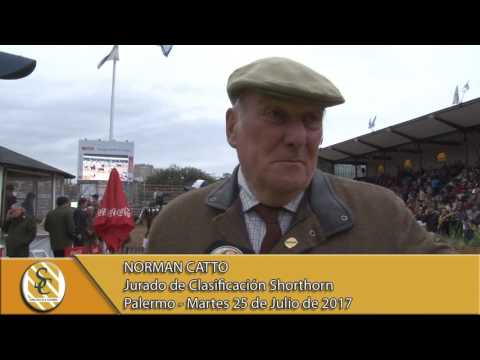 25-07-17 Nota Norman Catto - Jurado Clasificacion Shorthorn - Palermo 2017.