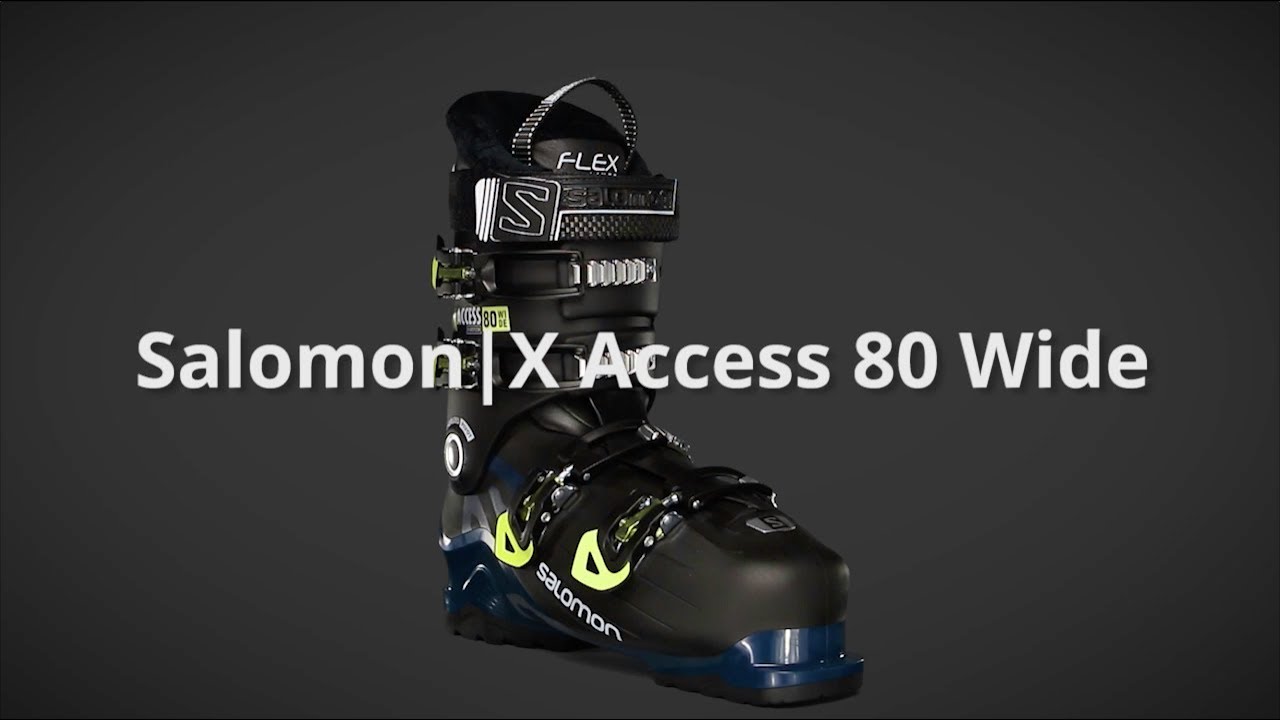 Watch 2019 Salomon X Access 80 Wide Mens Boot Overview by SkisDotCom Now 2019 Salomon X Access 80 Wide Mens Boot Overview by SkisDotCom