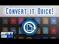 Convert files to the format you need in 3 clicks