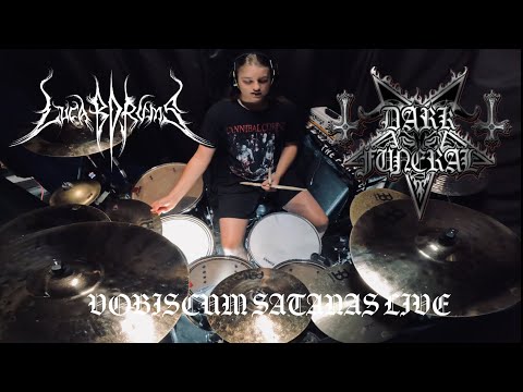 DARK FUNERAL - VOBISCUM SATANAS LIVE FULL DRUM COVER 