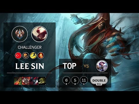 Lee Sin Top vs Fiora - TR Challenger Patch 10.8