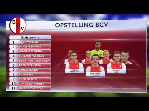 Opstelling BCV tegen 't Fean'58