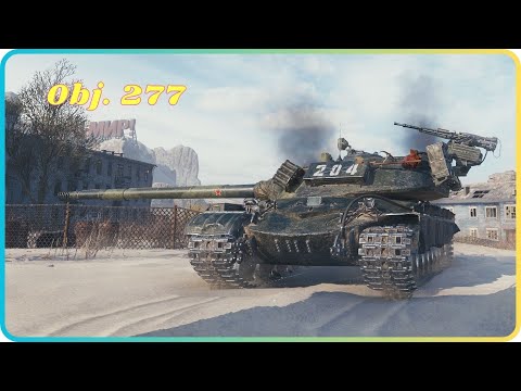 Obj. 277.  10k dmg. World of Tanks Top Replays.