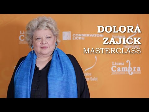 Masterclass de CANTO con DOLORA ZAJICK | #LiceuCambra