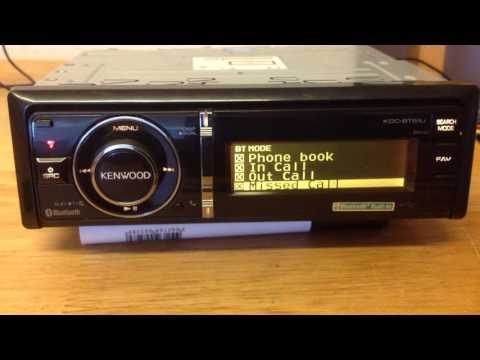 Kenwood KDC-BT61U Bluetooth MP3/WMA/AAC/CD-Receiver