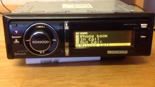 Kenwood KDC-BT61U Bluetooth MP3/WMA/AAC/CD-Receiver