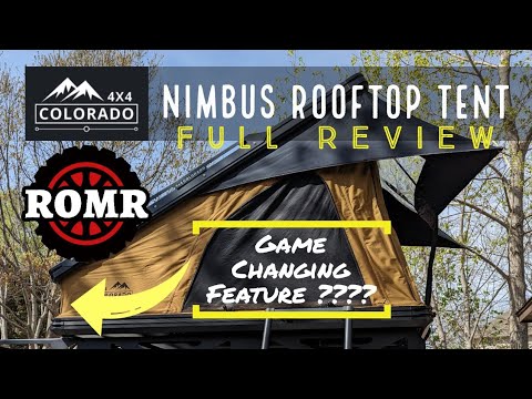 4x4 Colorado NIMBUS Rooftop Tent. The one we HAD TO HAVE for our Overlanding adventures. FULL REVIEW