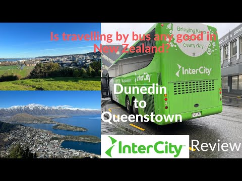 Is travelling NZ by BUS any good? [Intercity Dunedin to Queenstown review]