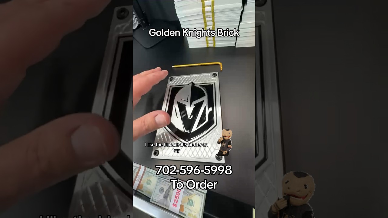 Golden Knights Brick #gorillaprocustoms