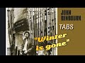 TAB "Winter is gone" / John Renbourn (Trad.)