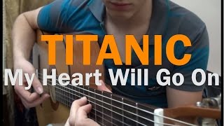 (Titanic Theme) My Heart Will Go On guitar cover (Mamuka Krikheli)