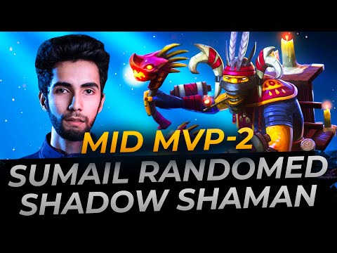SumaiL plays Randomed Shadow Shaman Mid | Full Gameplay Dota 2 Replay