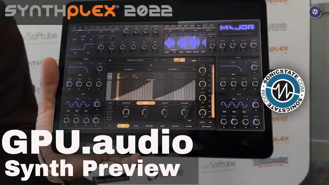 SynthPlex 2022: Update - GPU Audio - New Synth plug-in to run on your Graphics Card