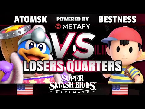 FPS4 Online - Atomsk (King Dedede) vs. Bestness (Ness) - Smash Ultimate Losers Quarterfinals