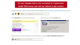 Crypt0L0cker ransomware TorrentLocker .enc extension.